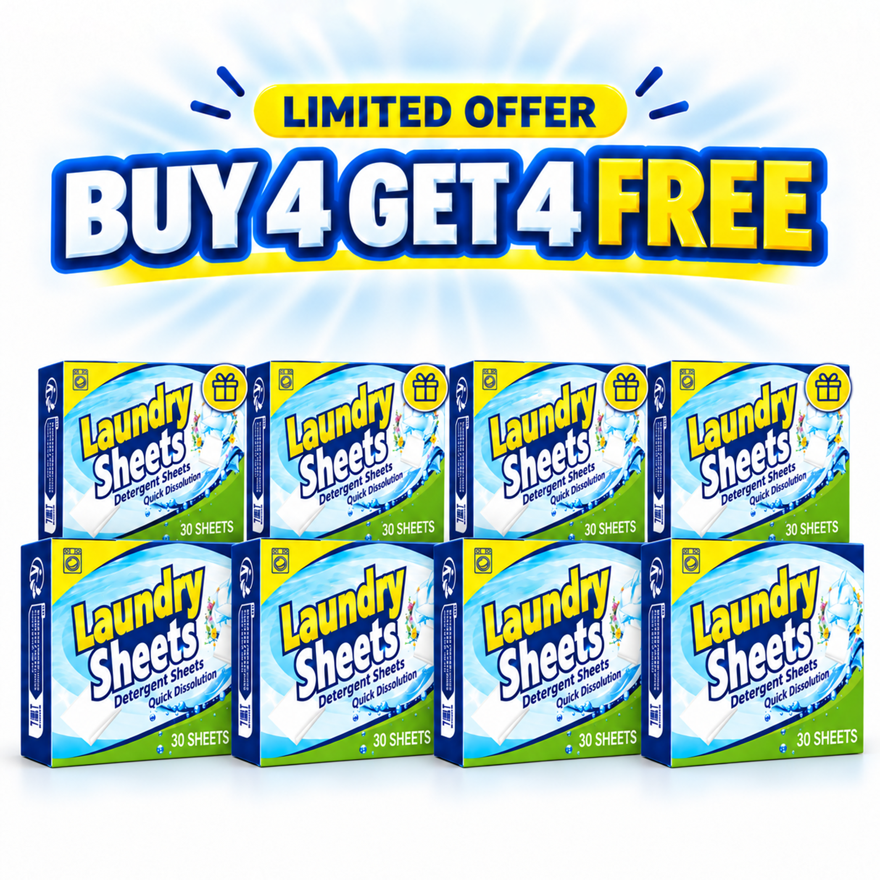 Buy 4 Get 4(8 Boxes)